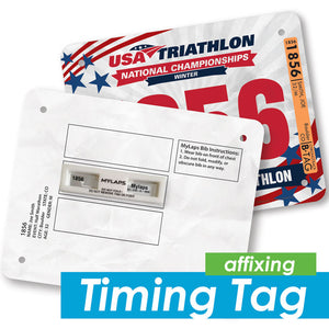 Timing Tag Affixing