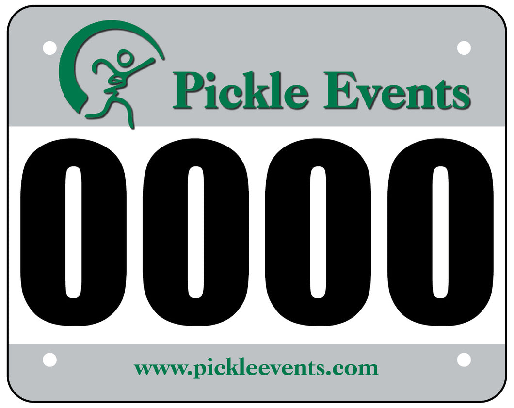 Pickle Events Stock Bib